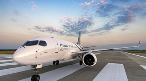 Airbus ACJ TwoTwenty business jet